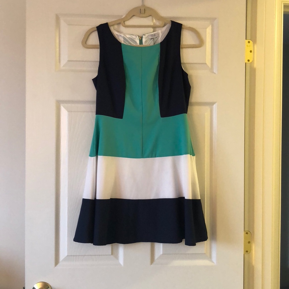 Tobi color block dress